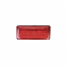 Luz de Emergencia QuadraFlare, Mica y LED Rojo, Ideal para Ambulancias