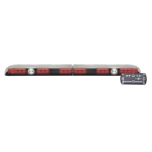Barra de luces de 48 roja Ultra Brillante, Vantage PRO, con 64 poderosos LEDs última generación.