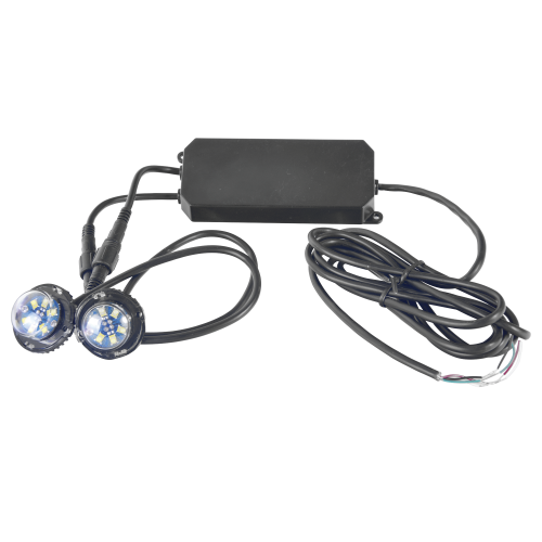 Par de Lámparas Ultra Brillantes con 6 LEDs cada una, Color Azul/Claro, Ideales para Vehículos Encubierto