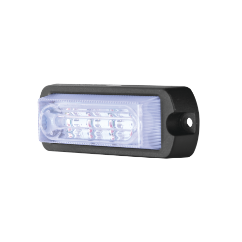 Luz Auxiliar Ultra Brillante de 8 LEDs en color Azul/Claro con mica transparente