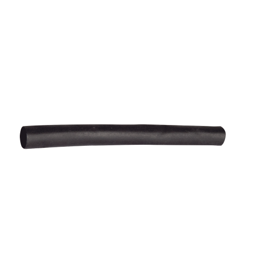 Tubo Termoencogible (Termofit) Negro de 1.2 m, 1/4 de Diámetro, Reduce de 2:1, Poliolefina.