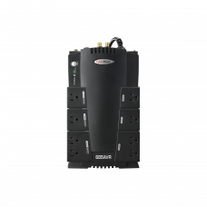 UPS de 685 VA/ 390 W Con Regulador de Voltaje AVR, 12 Conectores NEMA 5-15R, 3 Años de Garantía Incluyendo la Batería