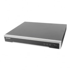 NVR 12 Megapixel (4K) / 16 canales / H.265+ / Hik-Connect / Switch PoE 300 mts / 2 HDD / HDMI en 4K / Soporta POS