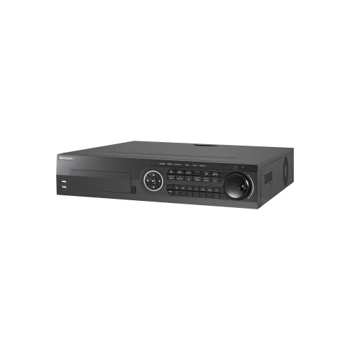 DVR 4 Megapixel / 8 Canales TURBOHD + 4 Canales IP / 8 Bahías de Disco Duro / Arreglo RAID / 8 canales de Audio / 16 Entradas de  Alarma