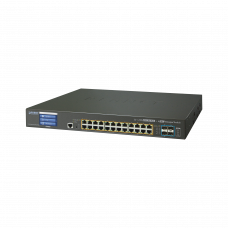 Switch Administrable L3 24 puertos 10/100/1000 Mbps c/Ultra PoE 400 Watts, 4 Puertos 10G SFP+