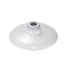 Montaje adaptador tipo plato necesario cuando se instala en pared o techo (ver domos compatibles)