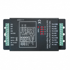 Módulo de entrada y salida de alarma (4 entradas y 4 salidas de alarma) interfaz RS-485