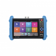 Probador de Vídeo Android con Pantalla LCD de 7 para IP ONVIF / HD-TVI (8MP), HD-CVI (8MP) y AHD (5MP) / Wi-Fi, Scanner IP, WiFi, entrada HDMI