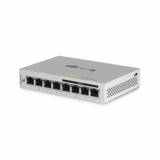 Switch UniFi Administrable de 4 Puertos Gigabit PoE 802.3af y 4 puertos Gigabit ethernet.
